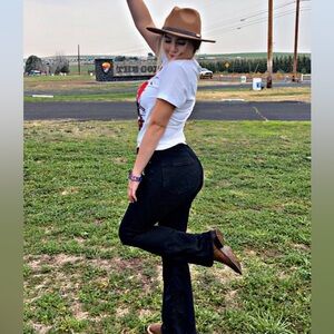 Black boot cut Jeans